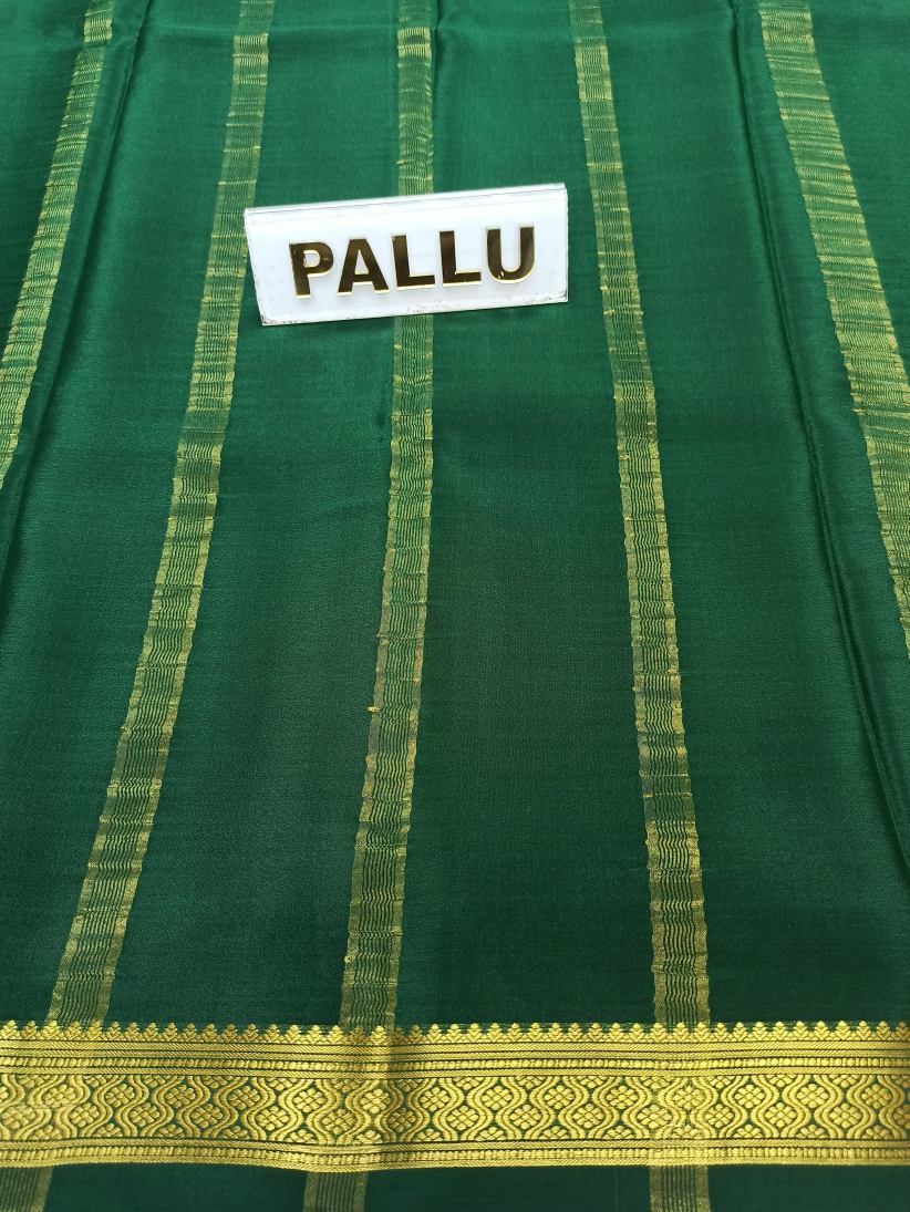 Pure Mysore Silk Saree ( 60 Grams )