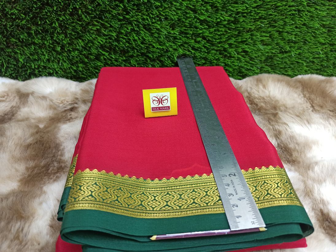 Pure Mysore Silk Saree ( 60 Grams )