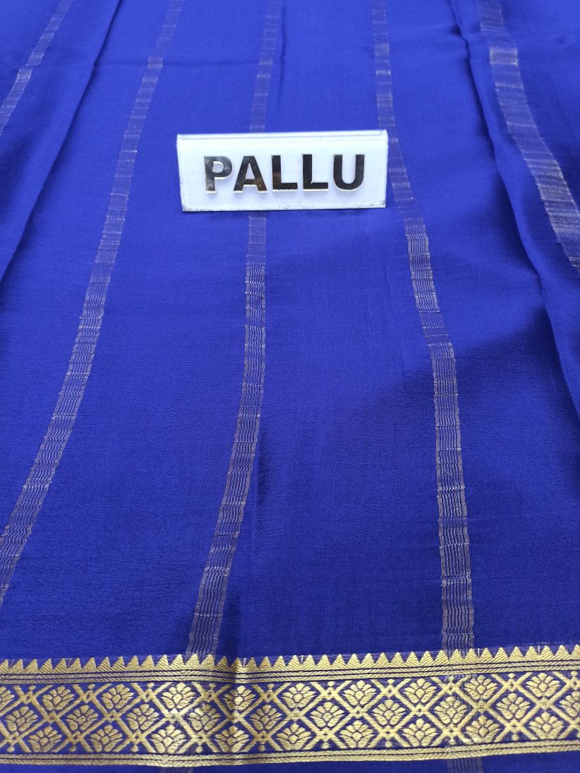 Pure Mysore Silk Saree