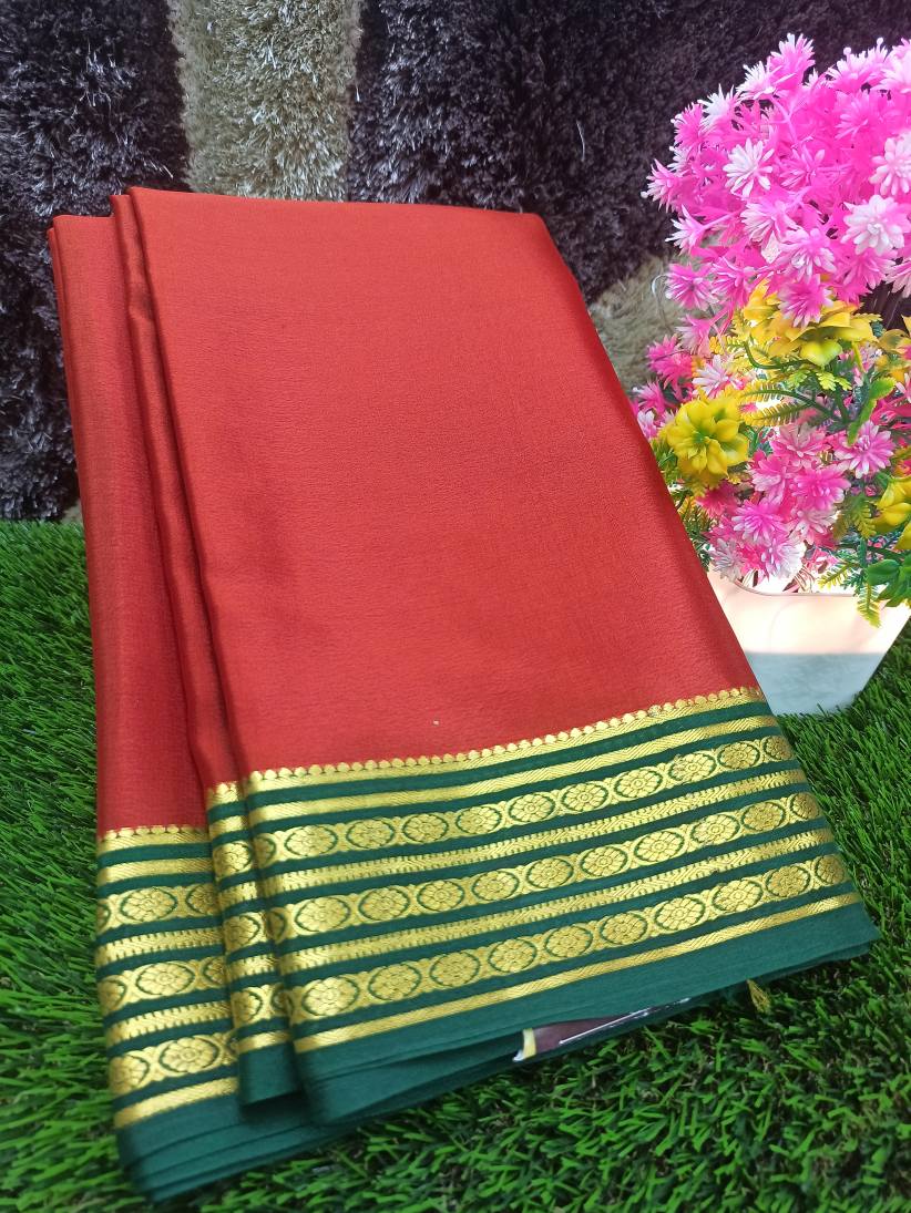 Pure Mysore Silk Saree (60gms)