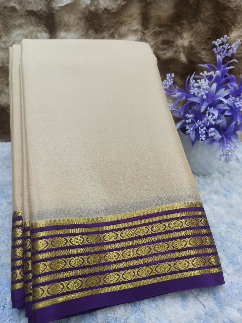 Pure Mysore Silk Saree