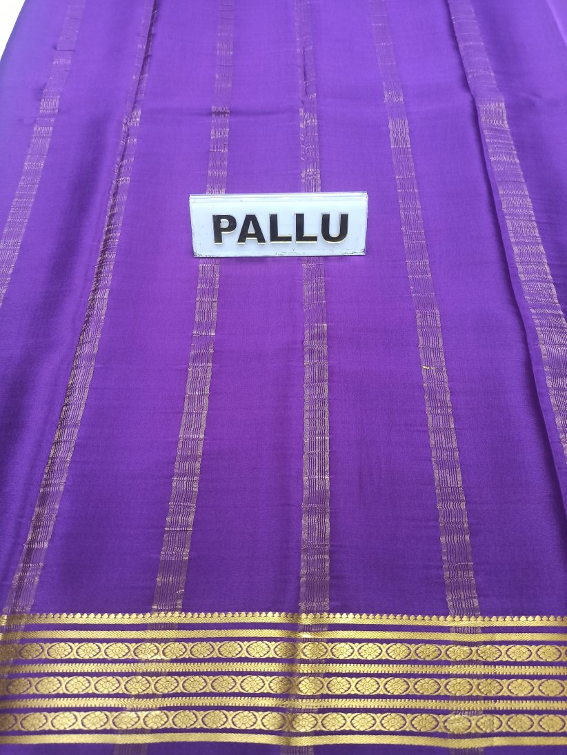 Pure Mysore Silk Saree