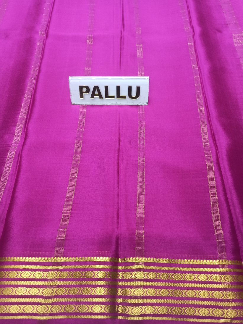 Pure Mysore Silk Saree(60 Grams)