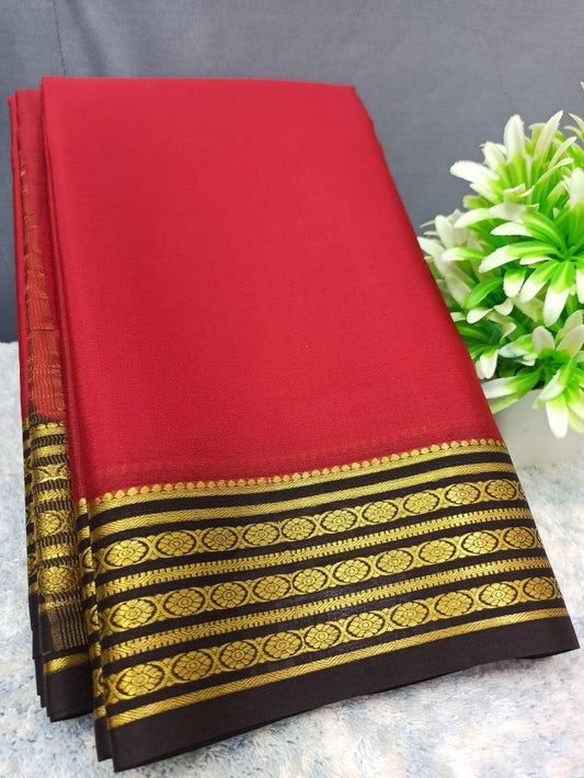 Pure Mysore Silk Saree