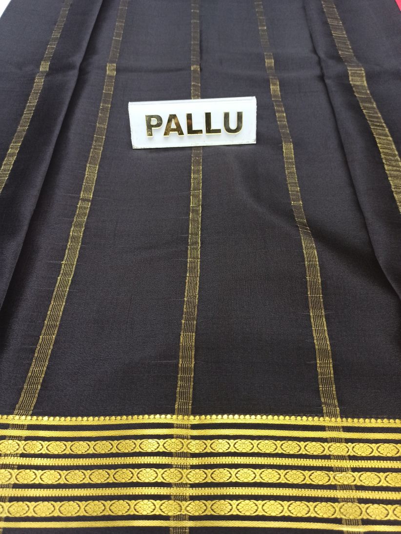 Pure Mysore Silk Saree