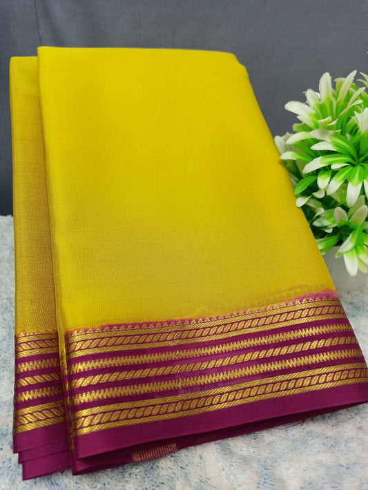 Pure Mysore Silk Saree