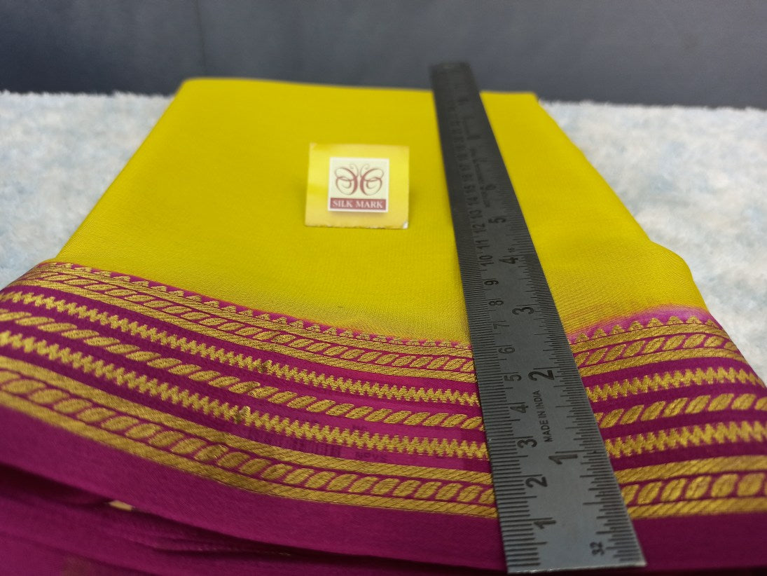 Pure Mysore Silk Saree