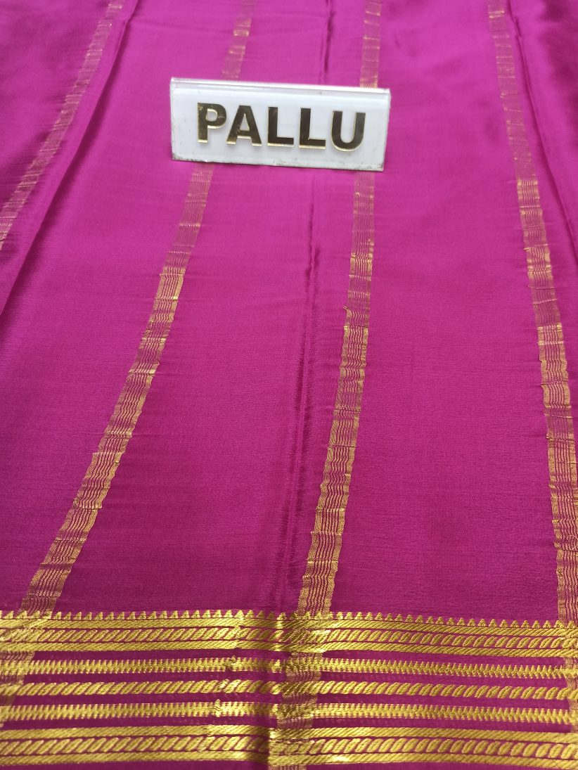 Pure Mysore Silk Saree (60gms)