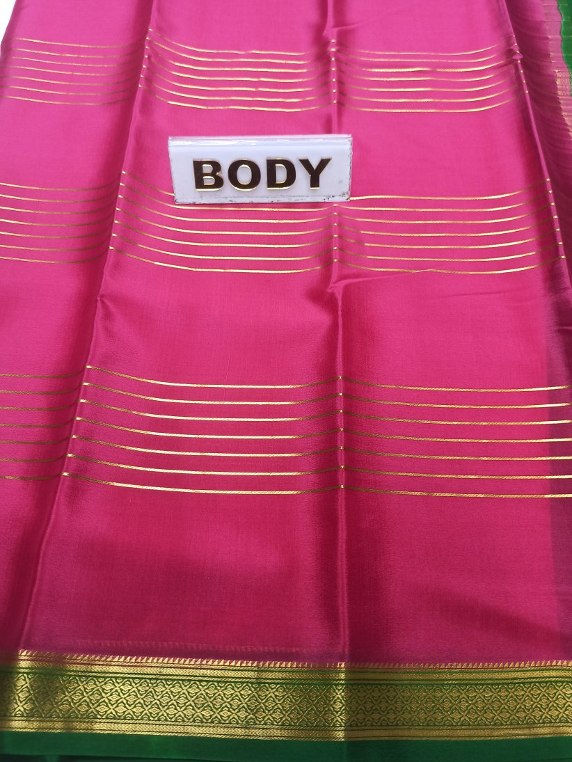 Pure Mysore Silk Saree( 60Grams )