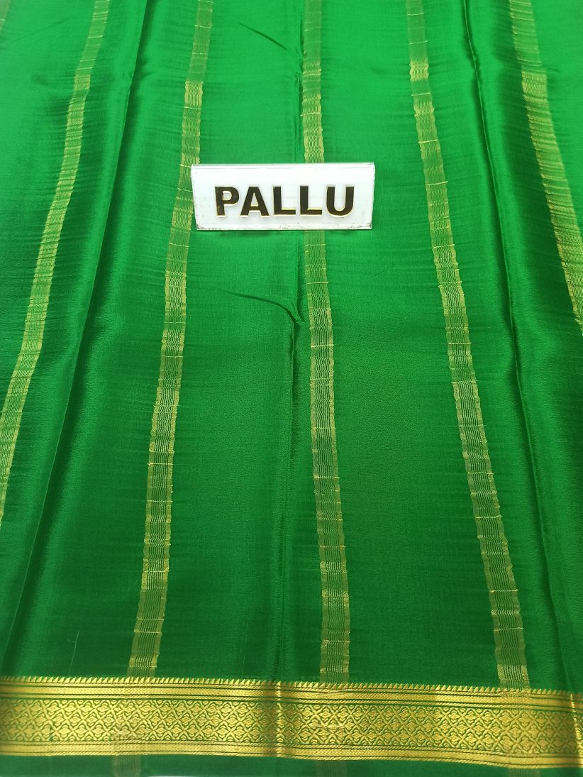 Pure Mysore Silk Saree( 60Grams )