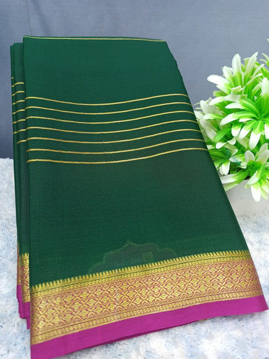 Pure Mysore Silk Saree