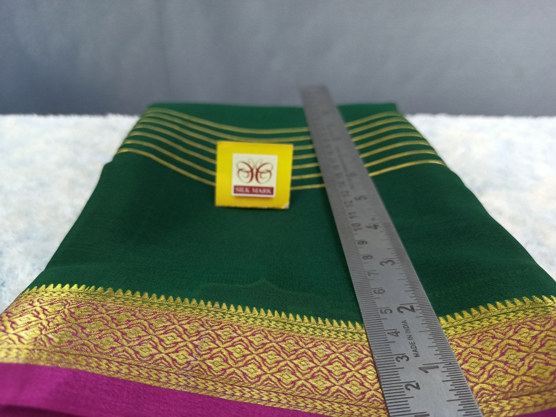 Pure Mysore Silk Saree