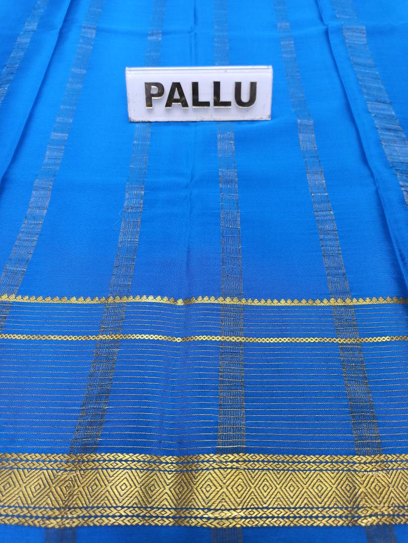 Pure Mysore Silk Saree