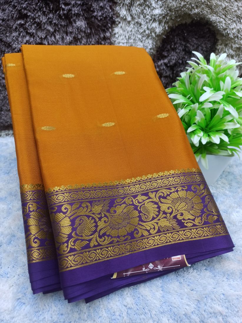 Pure Mysore Silk Saree(60 Grams)