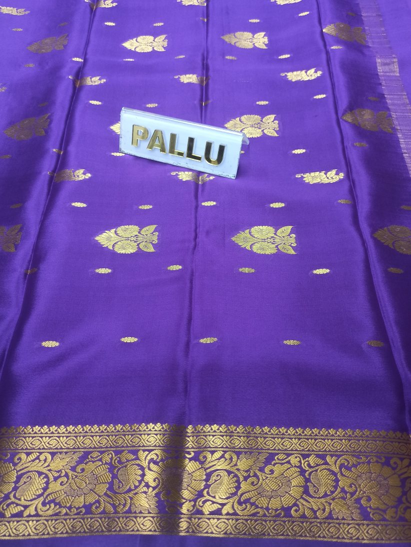 Pure Mysore Silk Saree(60 Grams)