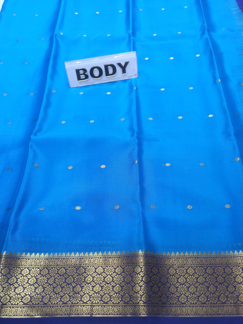 Pure Mysore Silk Saree( 60 Grams )