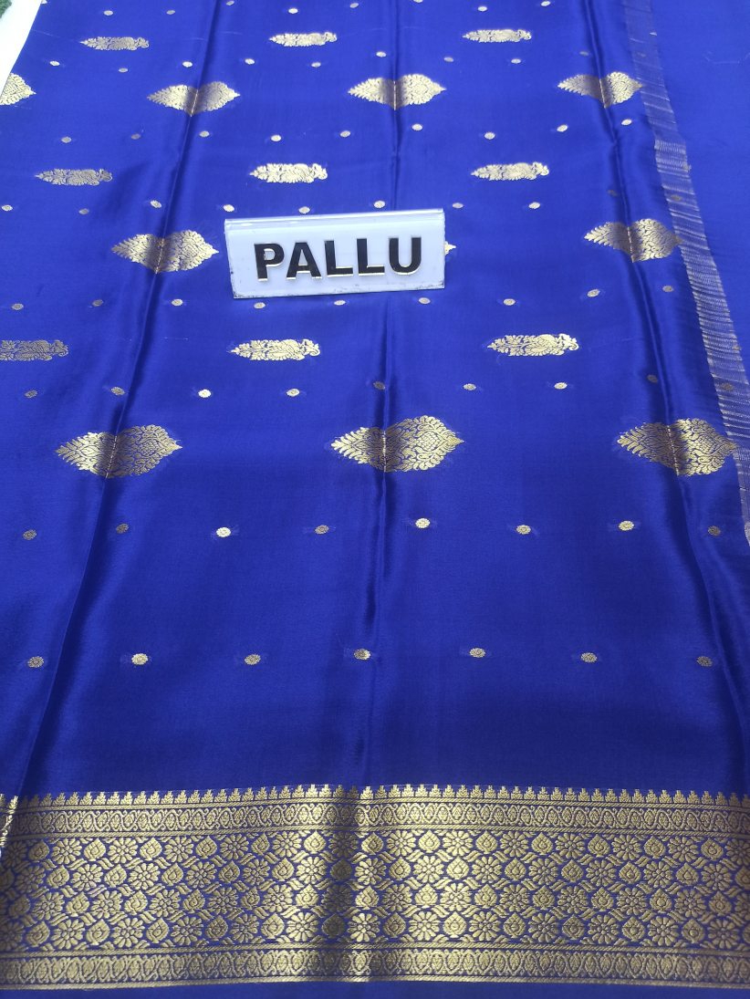 Pure Mysore Silk Saree( 60 Grams )