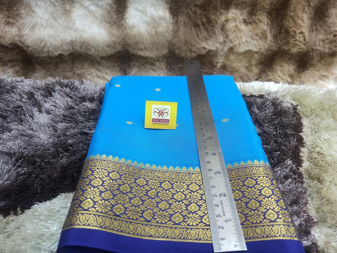 Pure Mysore Silk Saree( 60 Grams )