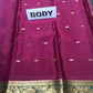 Pure Mysore Silk Saree ( 60 Grams )