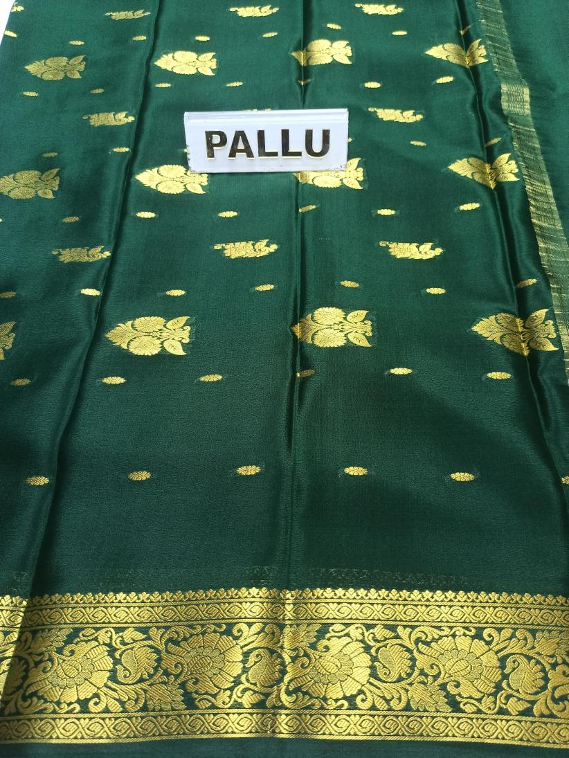 Pure Mysore Silk Saree ( 60 Grams )