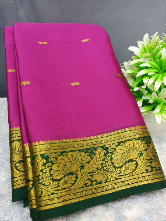 Pure Mysore Silk Saree