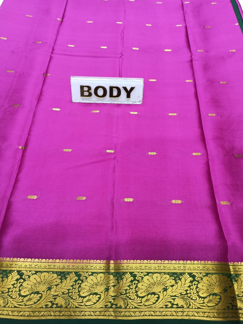 Pure Mysore Silk Saree