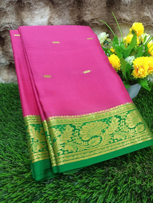 Pure Mysore Silk Saree( 60Grams )