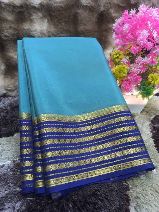 Pure Mysore Silk Saree( 60Grams )