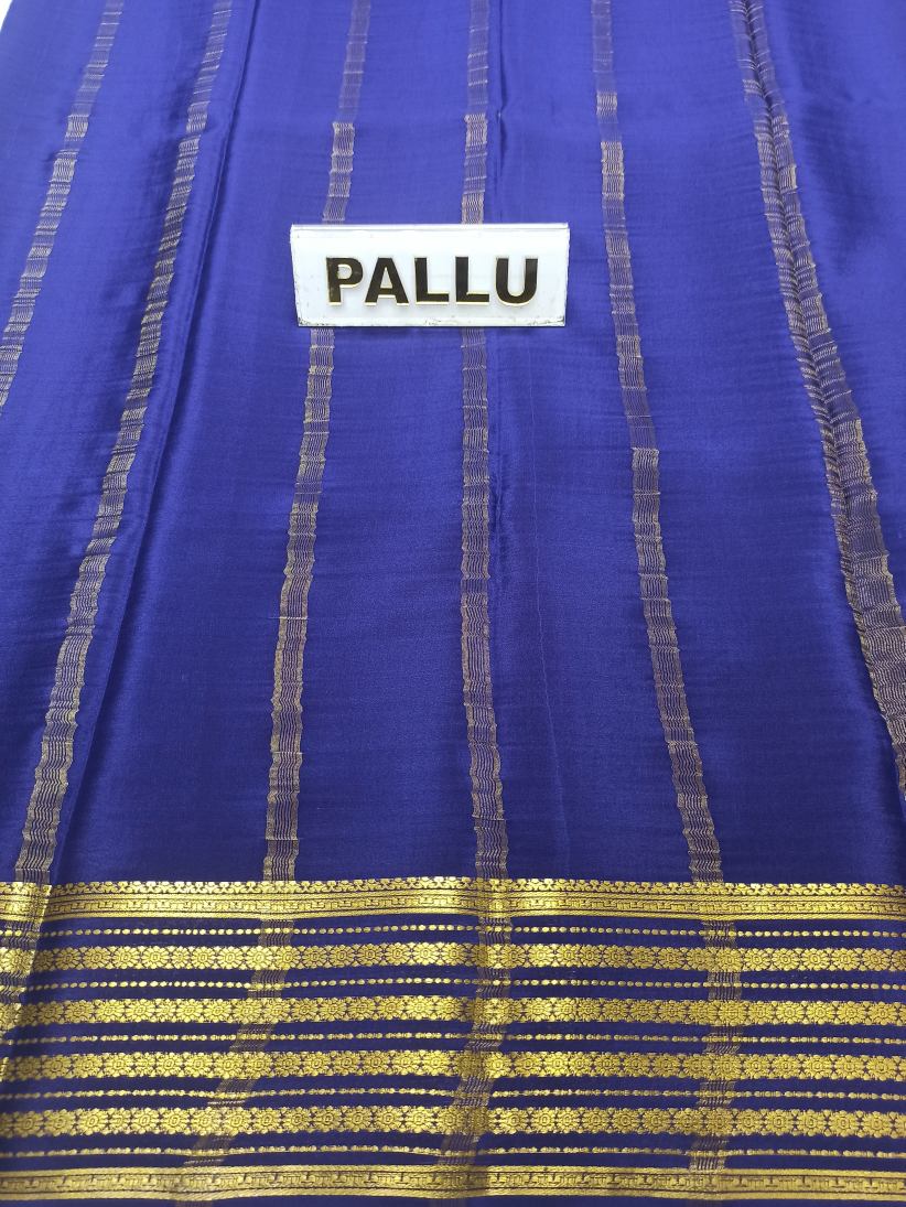 Pure Mysore Silk Saree( 60Grams )