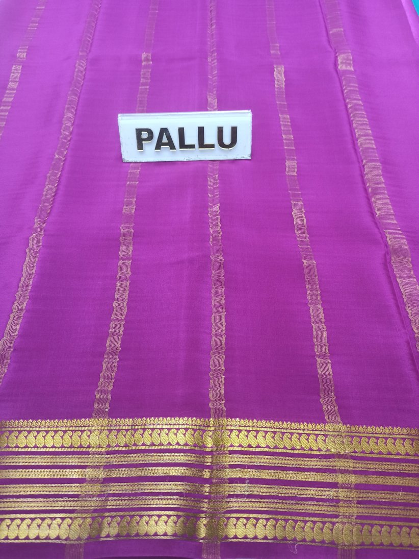 Pure Mysore Silk Saree