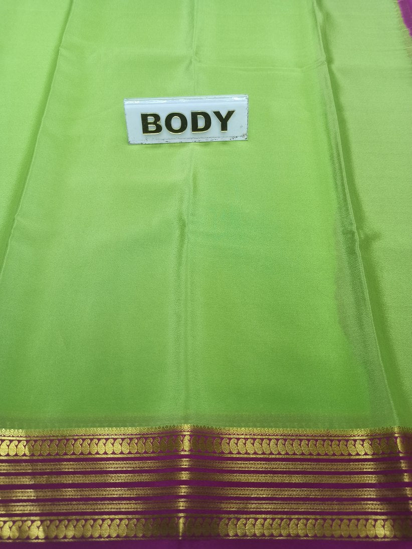 Pure Mysore Silk Saree( 60Grams )