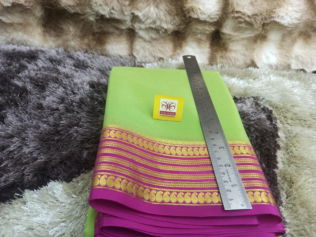 Pure Mysore Silk Saree( 60Grams )