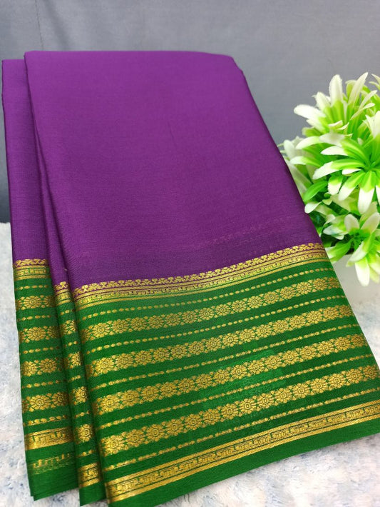 Pure Mysore Silk Saree