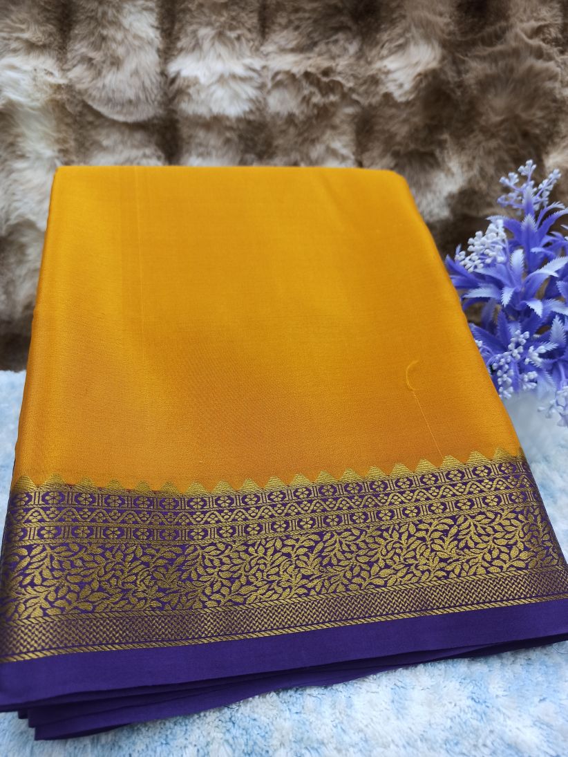 Pure Mysore Silk Saree