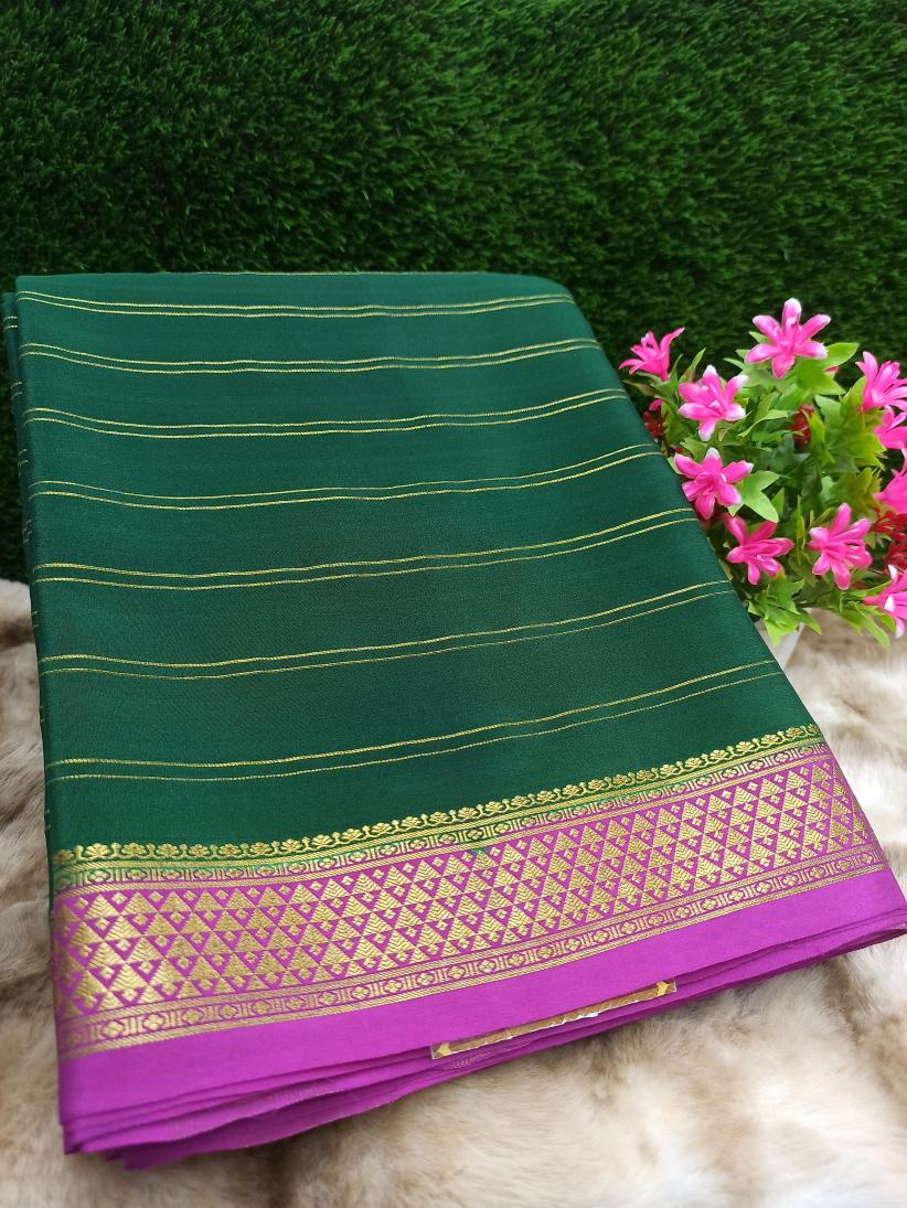 Pure Mysore Silk Saree