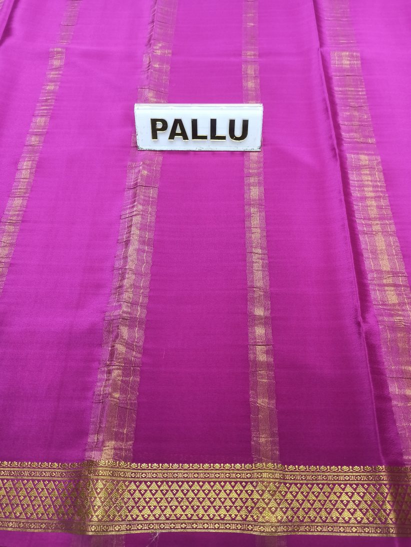 Pure Mysore Silk Saree