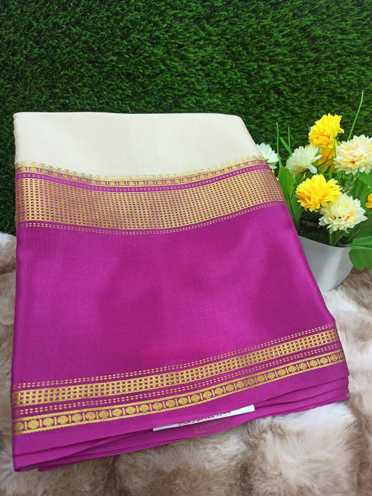 Pure Mysore Silk Saree ( 60 Grams )