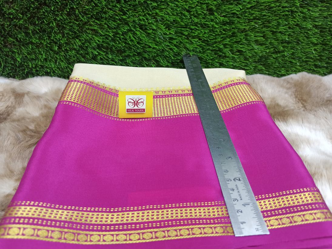 Pure Mysore Silk Saree ( 60 Grams )