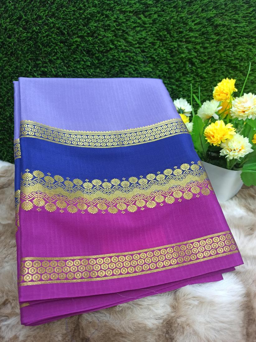 Pure Mysore Silk Saree ( 60 Grams )