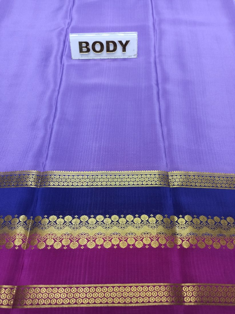 Pure Mysore Silk Saree ( 60 Grams )