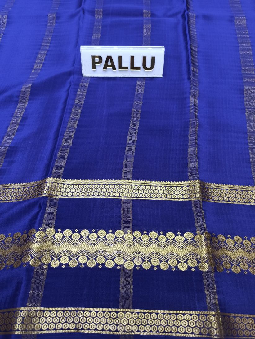 Pure Mysore Silk Saree ( 60 Grams )