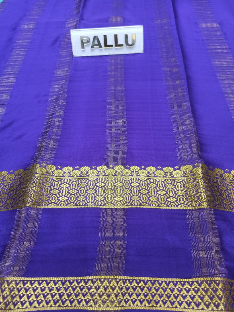 Pure Mysore Silk Saree