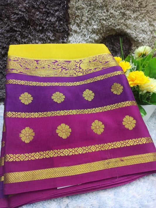 Pure Mysore Silk Saree(60 Grams)