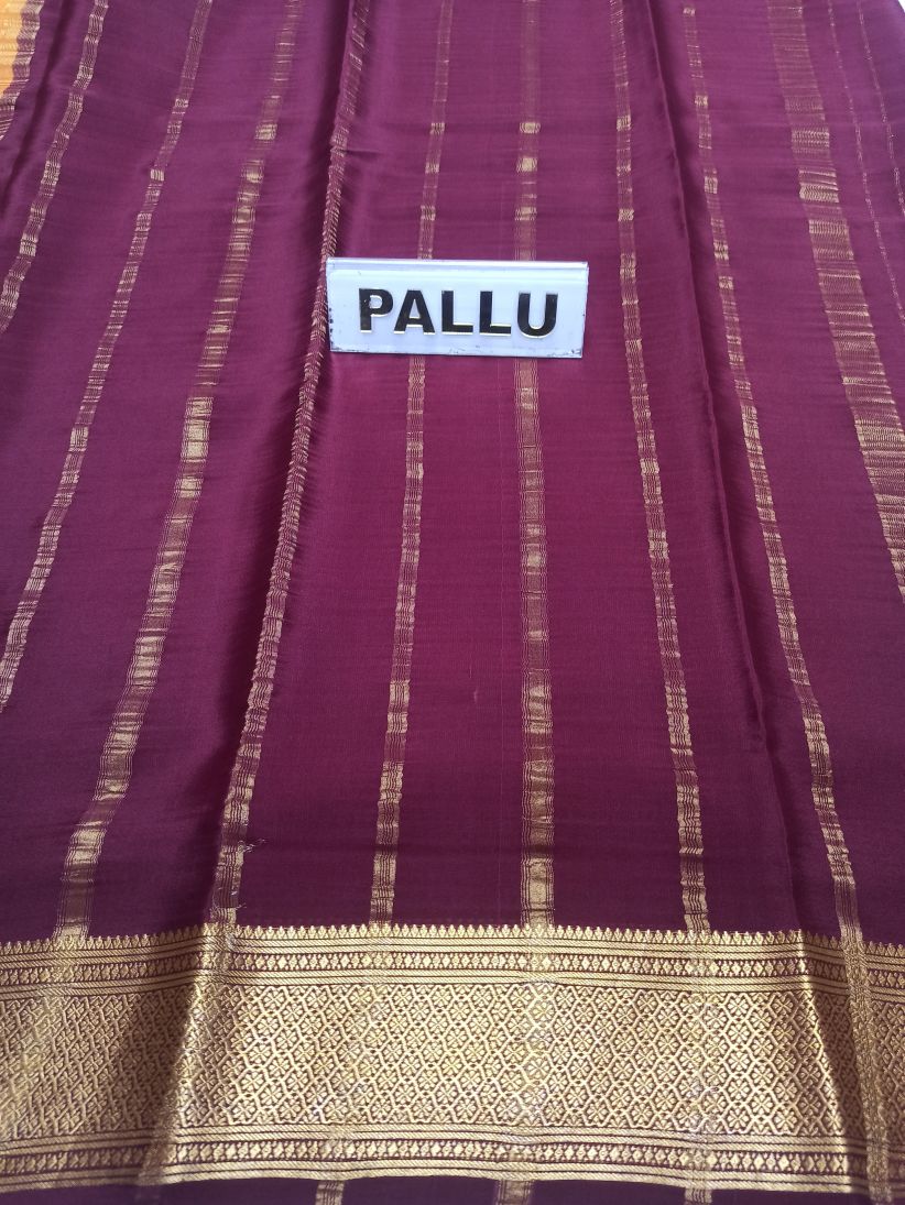 Pure Mysore Silk Saree