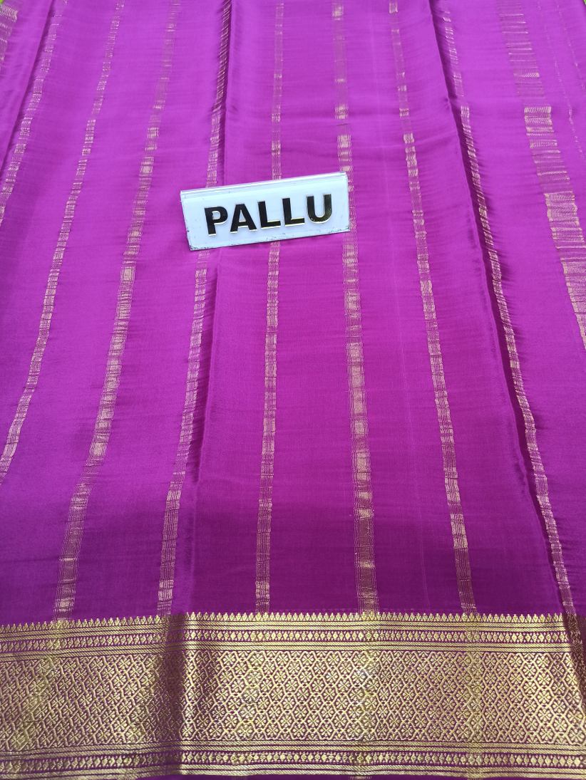 Pure Mysore Silk Saree