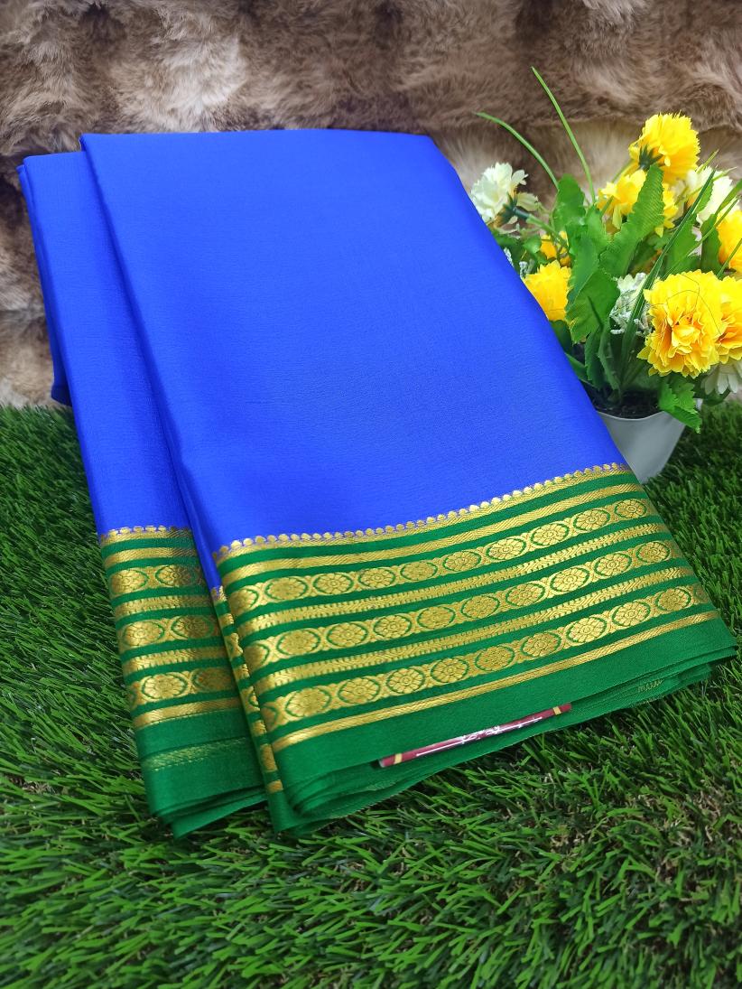 Pure Mysore Silk Saree( 60Grams )