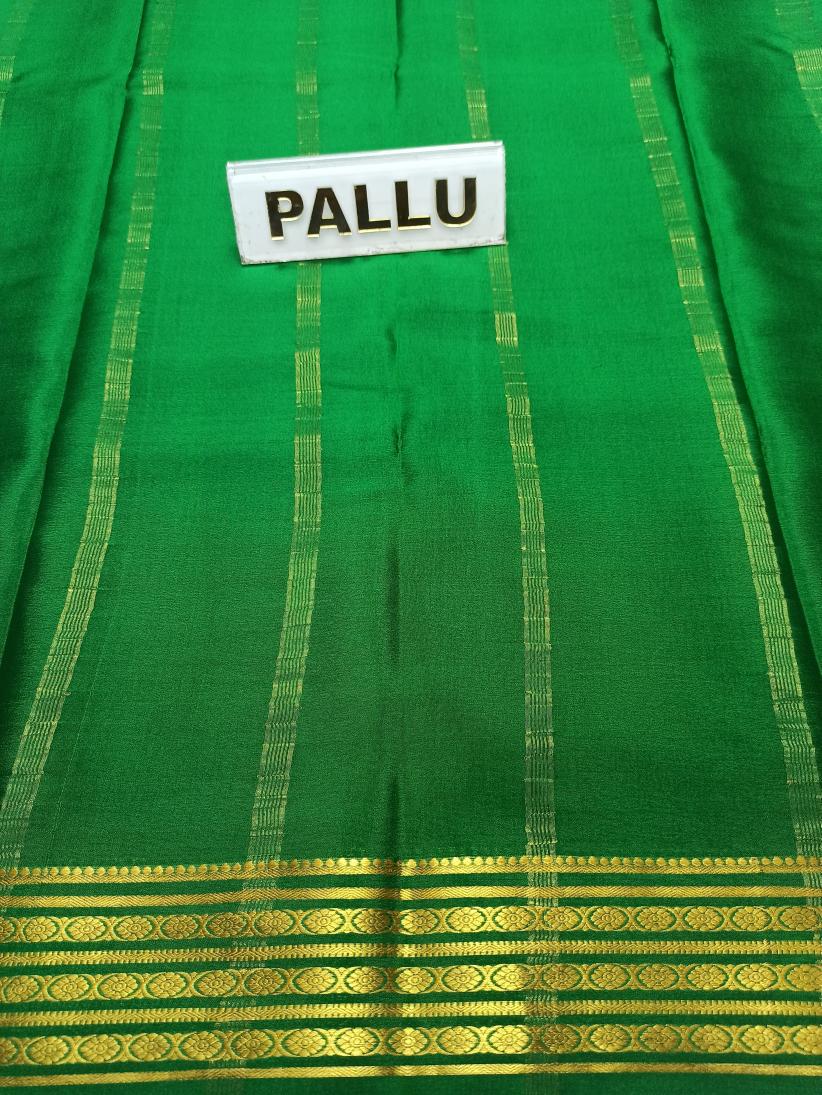 Pure Mysore Silk Saree( 60Grams )