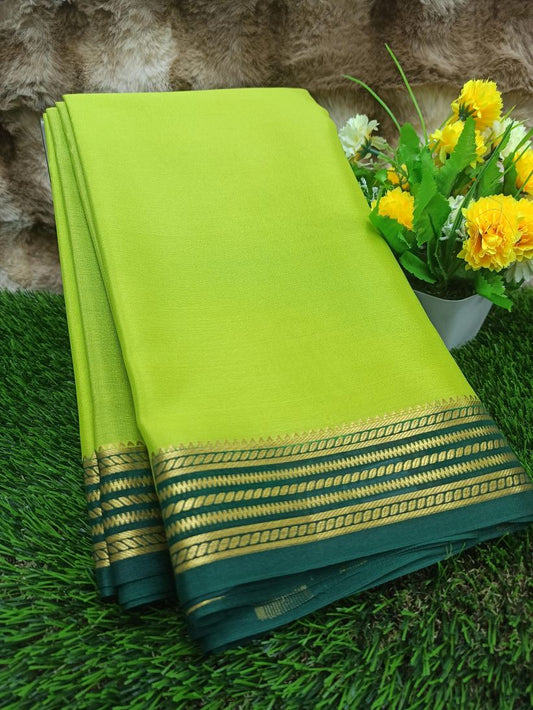 Pure Mysore Silk Saree( 60Grams )