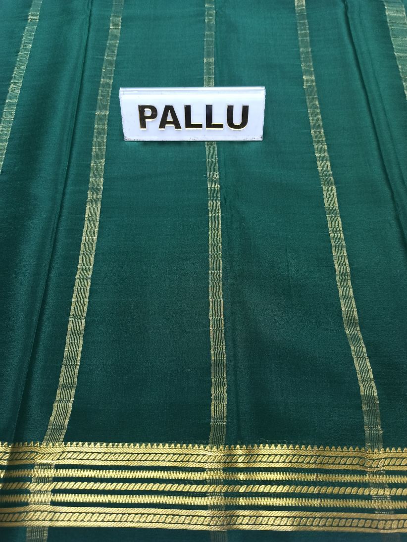 Pure Mysore Silk Saree( 60Grams )