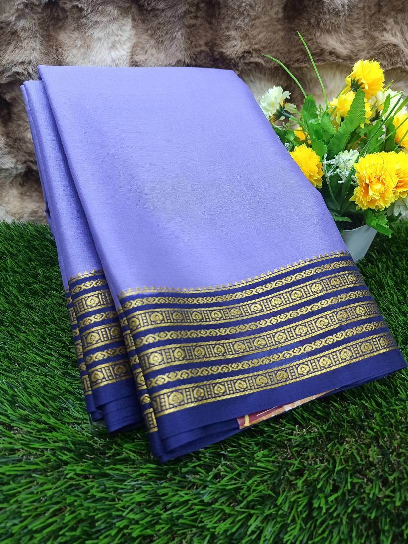 Pure Mysore Silk Saree( 60Grams )